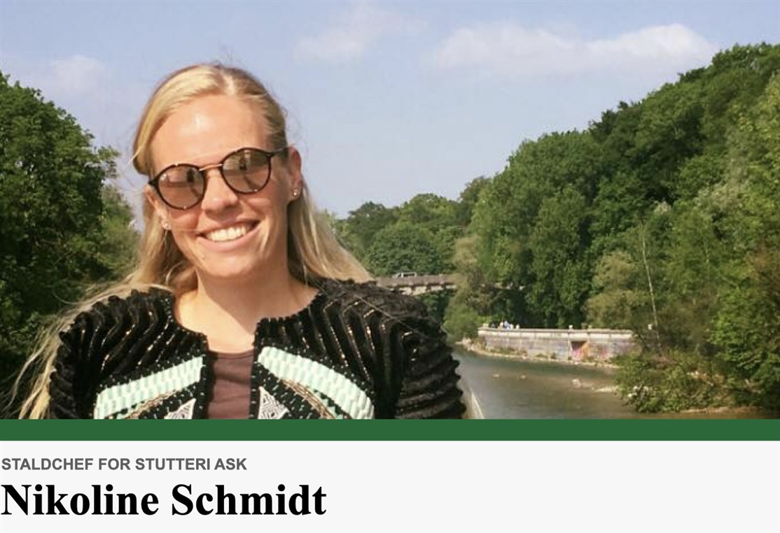 Mobil: +45 23 38 42 43
E-mail: nikoline.schmidt@stutteriask.dk